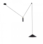Valgusti rippuv Viokef Alto, E27, 1 x 60 W, must v.