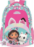 Laste seljakott Kids Euroswan Gabbys Dollhouse, sinine v./roosa v., 33 cm x 8 cm x 42 cm