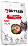 Kuiv kassitoit Ontario Sterilised, lambaliha, 0.4 kg