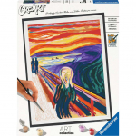 Maalimine numbrite j&auml;rgi Ravensburger CreArt Art Munch The Scream, sinine/roheline/oranž