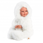 Beebinukk Llorens 74505, 45 cm, valge v.