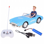 Rc auto Retro Car Deluxe RC0746, sinine v.