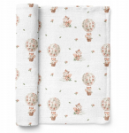 M&auml;hkimistekk Bocioland Bamboo Squirrels, 110 cm x 110 cm