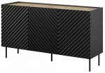 Kummut Cama Onda, must v., 85 cm x 150 cm x 45 cm