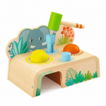 Puidust m&auml;ng haamriga Djeco Multi Activity, mitmev&auml;rviline