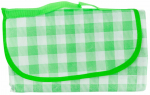 Matkamatt TG71411-2, valge v./roheline v., 200 x 200 cm