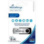 USB m&auml;lupulk MediaRange MR913, must v./h&otilde;be v., 128 GB