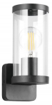 &Otilde;ue seinavalgusti Reality Bonito, 28W, E27, IP44, must v., 9.5 cm x 23 cm