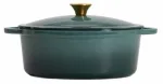 Malmpott Homla Andreas 777646, &Oslash;22 cm, 4.5 l, roheline v.
