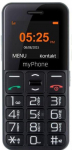 Kahjustatud pakendiga toode. Nuputelefon MyPhone HALO Easy, 4 MB, must v.