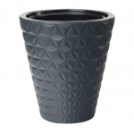 Lillepott Form Plastic Diamond 2900, plastik, tumehall v.