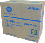 Toonerikassett Konica Minolta TNP-49Y, kollane v.