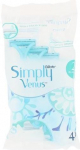 Raseerija Gillette Venus 2 Simply, 4 tk