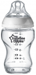 Lutipudel Tommee Tippee Closer To Nature, 250 ml, 0 kuud, l&auml;bipaistev v.