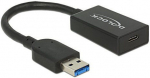 Adapter Delock USB 3.1 Type-A Male to Type-C Female 65698 USB 3.1 A male, USB 3.1 C female, 0.15 m