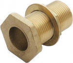 Liitmik Sobime Tank Connector with Flanged Back, messing