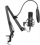Juhtmega mikrofon Sandberg Streamer USB Microphone Kit