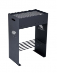 Grill Modern GR-060, must v., 35 cm