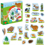 Magnetid Alexander Magnets In The Forest, 27 cm, mitmev&auml;rviline, 21 tk