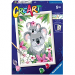 Maalimine numbrite j&auml;rgi CreArt Koalas