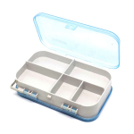 Kalastuskast AquaTech Fishing Box 2510, 15 cm, 80 g, sinine/valge