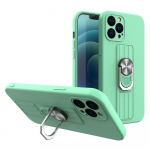 Telefoni &uuml;mbris Hurtel Ring Case, Apple iPhone 12 Pro Max, roheline v.