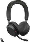 Juhtmega k&otilde;rvaklapid Jabra Evolve2 75, must v.