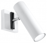 Valgusti seinale Sollux Direzione SL.0494, GU10, 1 x 40 W, valge v.