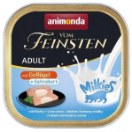 Kassi m&auml;rgtoit Animonda Vom Feinsten Pultry + Cream Core, linnuliha, 0.1 kg