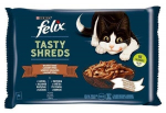 Kassi m&auml;rgtoit Purina Tasty Shreds, kalkun/pardiliha, 0,08 kg x 4 tk