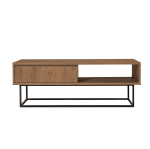 Kohvilaud Kalune Design Dale, pruun v., 120 cm x 60 cm x 43 cm