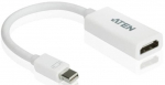 Adapter Aten Mini DisplayPort to HDMI VC980-AT Mini Display port male, HDMI female, 0.2 m, valge v.