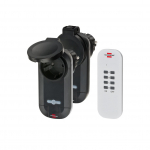 Pesa Brennenstuhl 1507030, maandusega, kaugjuhtimisega, IP44, valge v./must v., 2 tk