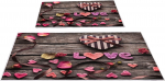 Vannitoamattide komplekt Foutastic 299ANR1570, mitmev&auml;rviline, 150 cm x 60 cm