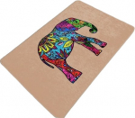 Vannitoa p&otilde;randamatt Foutastic Olifant 359CHL4530, eriv&auml;rviline/beež, 120 cm x 70 cm