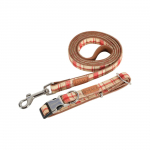 Kaelarihm koertele Zolux Scott, pruun v./punane v., 1200 mm x 15 mm, 120