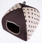 Kassimaja Hobbydog Igloo IGLBEZ7, pruun v./beež v., 38 cm x 38 cm