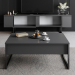 Elutoa m&ouml;&ouml;blikomplekt Kalune Design Luxe, sise, antratsiit v./must v.