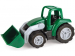 M&auml;ngutraktor Lena Workies Tractor 01263, must v./roheline v.