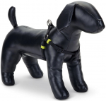 Koerte traksid Beeztees Uni, must v., 350 - 600 mm x 15 mm, M