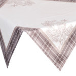 J&otilde;ululaudlina ruudukujuline OSB-154, valge/beež, 85 x 85 cm