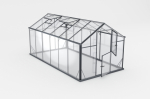 Kasvuhoone Gampre Sanus Glass L-10, karastatud klaas, 4.30 x 2.20 m