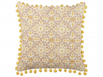 Dekoratiivne padi Beliani Lycrois, kollane v., 45 cm x 45 cm