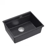 K&ouml;&ouml;givalamu Quadron Logan 100, graniit, 59 cm x 45 cm x 21.5 cm, must v./roostevaba teras v./hall v.