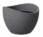 Lillepott Scheurich Granit 250/60, plastik, &Oslash; 60 cm, tumehall v.