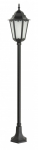 Vabalt seisev v&auml;lisvalgusti Su-Ma Retro II, 60W, E27, IP43, must v., 23 cm x 165 cm