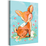 Maalimine numbrite j&auml;rgi Artgeist Doe In The Meadow MA_0574, 40 x 60 cm