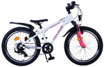 Laste jalgratas Volare XC Race 22162, valge/roosa, 20"