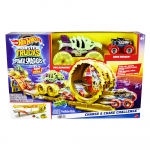 Autorada Mattel Hot Wheels Monster Trucks Power Smashers Charge & Chase Challenge, mitmev&auml;rviline