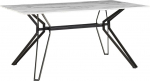 S&ouml;&ouml;gilaud Beliani Ballina, valge v./must v., 160 cm x 90 cm x 76 cm